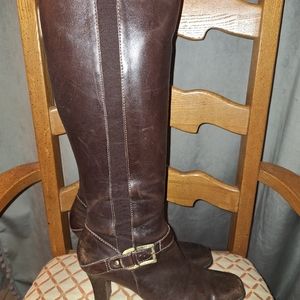 ANNE KLEIN womens riding boots Size 8.5